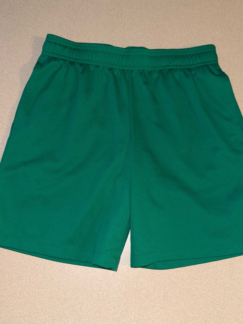 All In Motion Boys size large 10-12 Mesh Shorts Green
